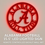 Alabama Football LED Lighted Sign – 15.5 Inch