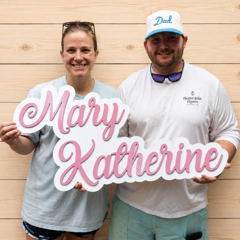 Family or Baby Name Sign