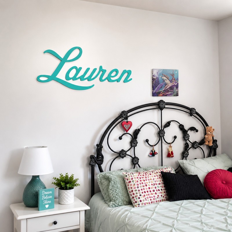 Name Sign – Wooden Nursery  Sign