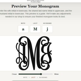 Monogram 3-Letter
