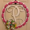 Circle Ribbon Vine Door Hanger