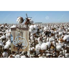 Cotton door wreath-door hanger- front door wreath- fall door hanger