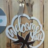 Cotton Wreath Front Door Hanger – Fall Decor