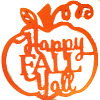 Fall Y’all Pumpkin Door Hanger