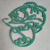 Fish Hook Letter Door Hanger