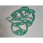 Fish Hook with Letter-Door Hanger-Home Décor 