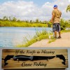 Fishing and Hunting Sign with Optional Knife