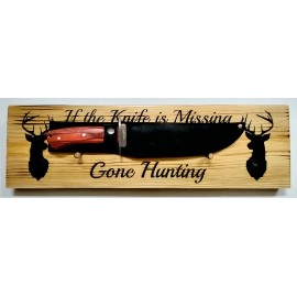 Fishing & Hunting Signs With or Without Knife 