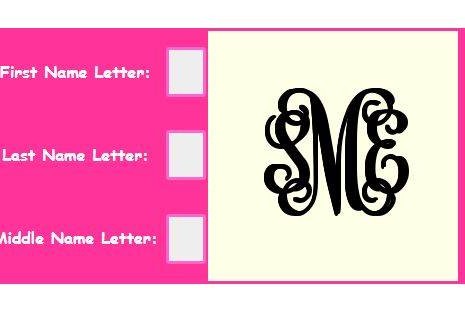 Monogram Tool