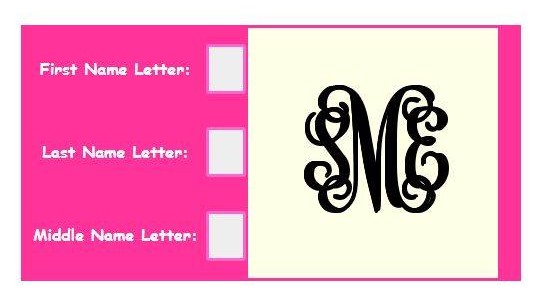 Monogram Tool