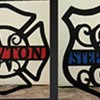 Firefighter or Police Monogram Sign – 24 Inch