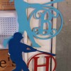 Baseball Player or Softball Girl Door Hanger – 24 Inch