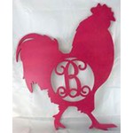 Chicken Letter 24 inch wood 