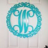 Curly Letter Door Hanger