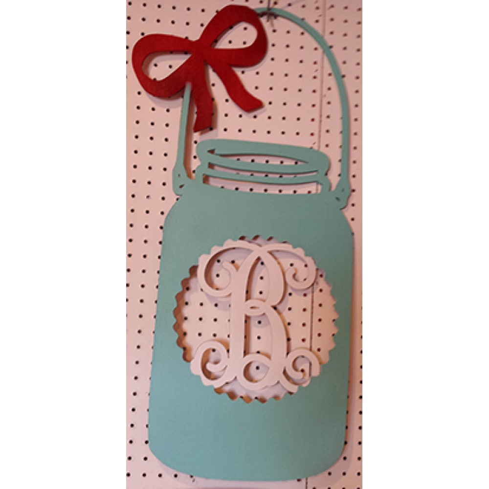 Mason Jar 32" (unpainted)