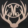 Antler Letter Door Hanger – 24 Inch