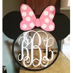 Mickey & Mini Mouse  Monogram - Home Décor- Disney