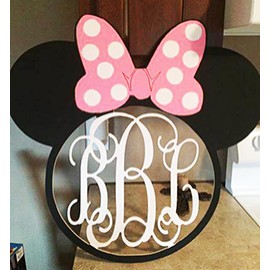 Mickey & Mini Mouse  Monogram - Home Décor- Disney