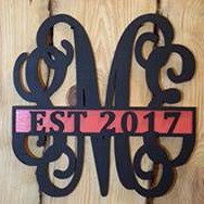 Established Monogram Sign – Wedding Decor