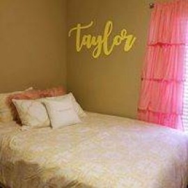 Baby Name Sign-Wooden Name - Name Crib Sign-wooden sign