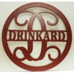 Round Name Hanger-Name Sign