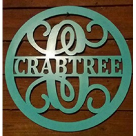 Round Name Hanger-Name Sign