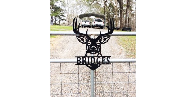 Buck Head Personalized Name -Name Sign-Custom Names By ...