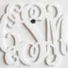 Mirror Monogram Car Charm