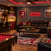Alabama Man Cave LED Lighted Wall Sign