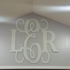 Monogram Vine or Block 3-Letter Wall Decor